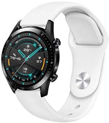 Soft Silicone band, Sport Silicone Strap 22mm for Huawei GT2 Watch