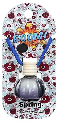 Boom Car Air Freshener, Rose - Clear