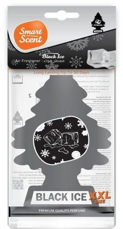 Car Freshener Smart Scent Black Ice XXL Paper