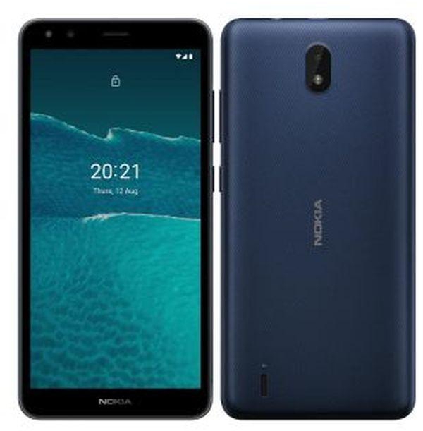 Nokia C1 - 5.4-Inch 16GB/1GB 3G Mobile Phone- Blue