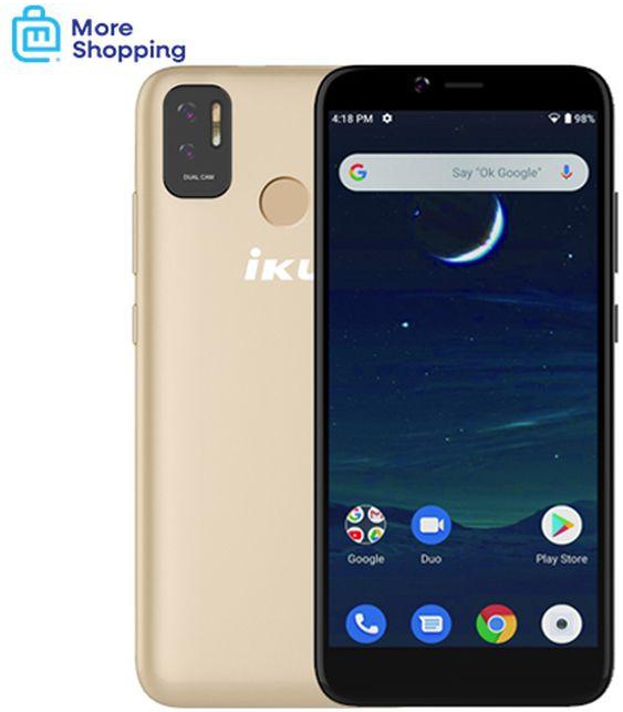 Iku A6 2022, 32GB, 1GB RAM, 5.5" Inches, 2000mAh - Gold