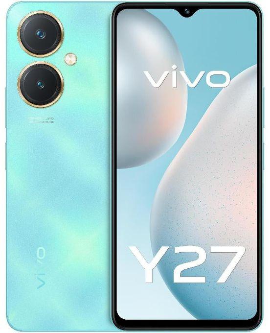 Vivo Y27 - 6.64-inch 6GB/128GB Dual Sim 4G Mobile Phone - Sea Blue