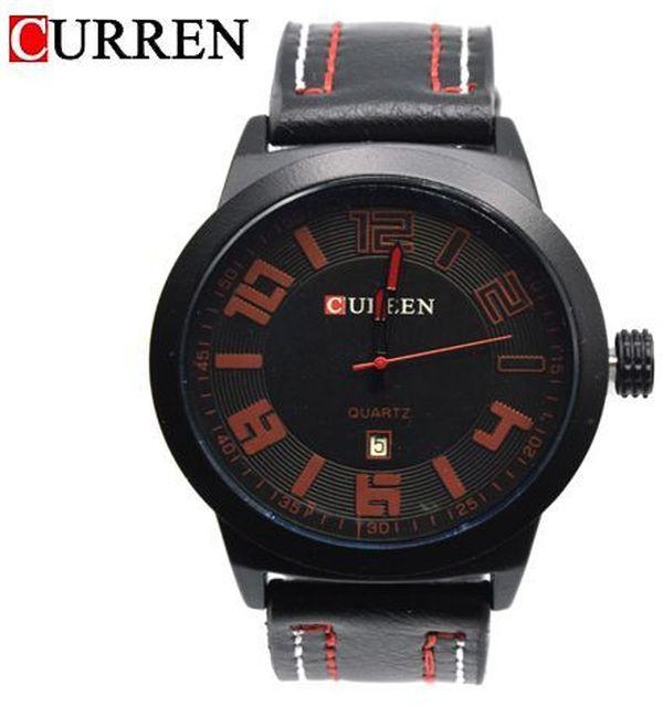 Curren CURREN C199 Leather Men Wristwatch-multicolor