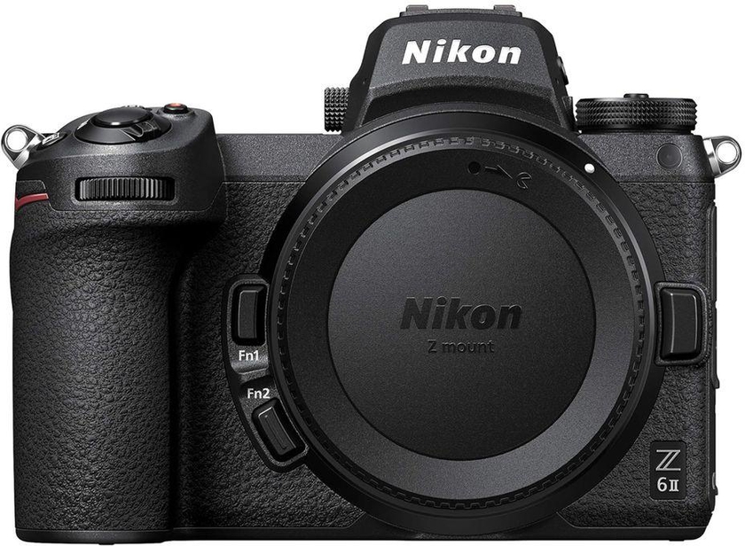 Nikon نيكون هيكل كاميرا Z 6II اف اكس غير عاكس اسود