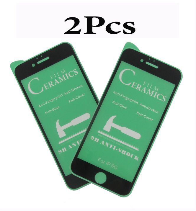 Flexible Unbreakable Matte Ceramics Screen Protector For iPhone 6 - Two Pieces