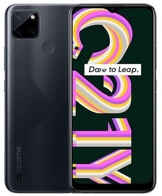 realme C21Y 6.5inch 32GB/3GB Dual SIM Mobile Phone - Cross Black