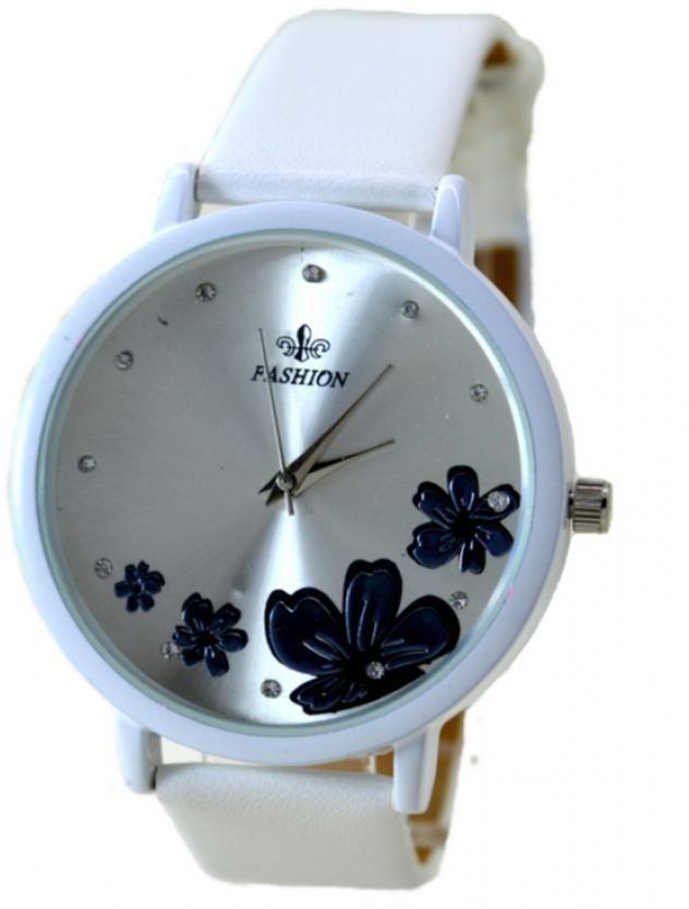 Leather Watch - WHITE