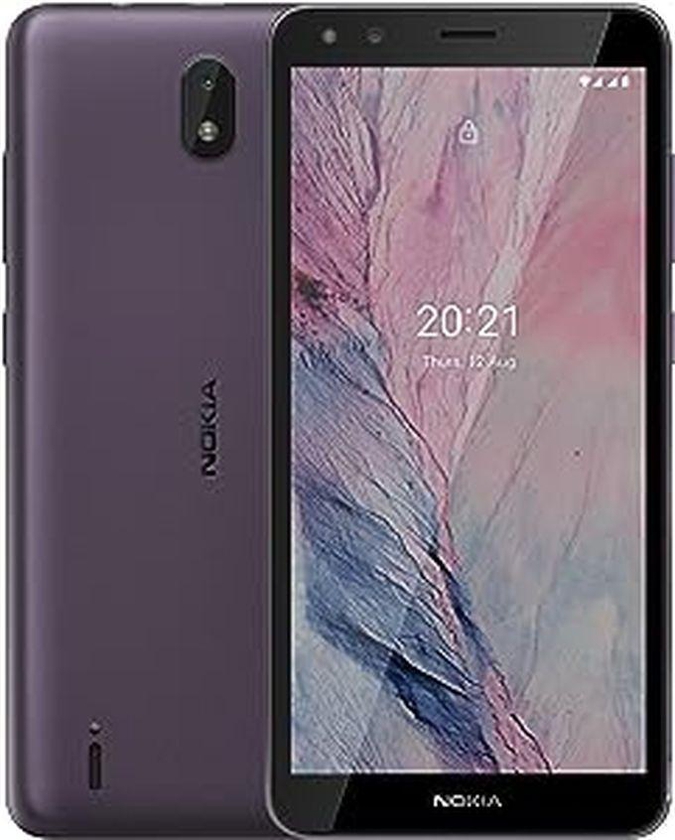 Nokia C1 2nd Edition - 5.45-Inch 16GB/1GB 3G Mobile Phone - Purple