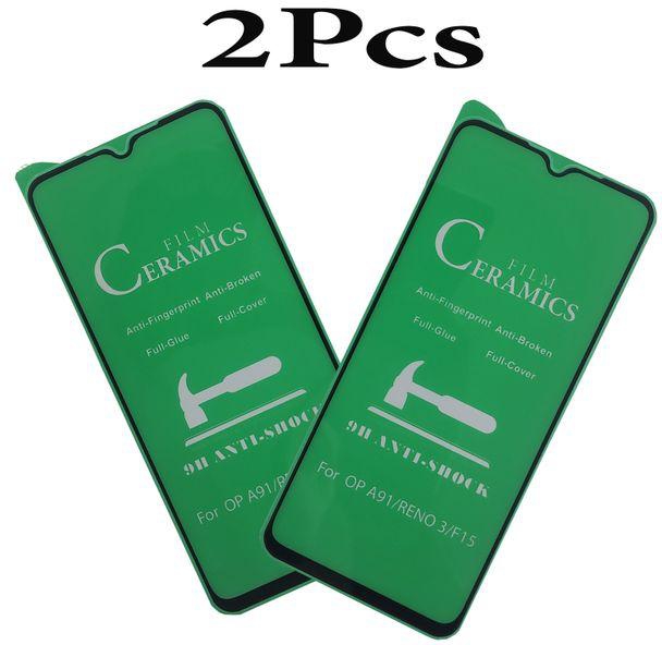 Flexible Matte Ceramics Screen Protector For Oppo A91 & Oppo Reno3 & Oppo F15 - Two Pieces