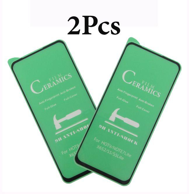 Flexible Matte Ceramics Screen Protector For Infinix Hot 9 X655 & Infinix Note 7 Lite X656 - Two Pieces