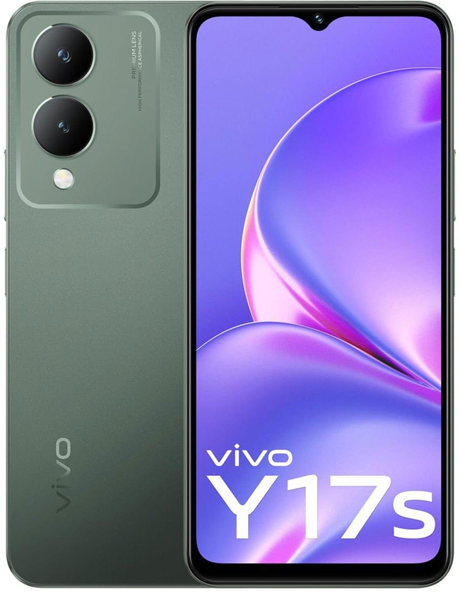 Vivo Y17S - 6.56-inches 128GB/6GB Dual SIM 4G Smartphone - Forest Green