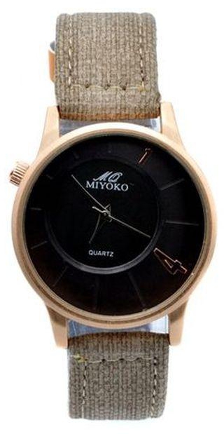 Miyoko Miyoko Leather Watch - multi color