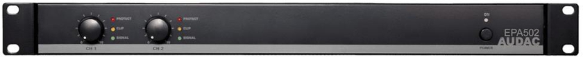 AUDAC EPA502 Dual-CHANNEL CLASS-D AMPLIFIER 2 X 500W