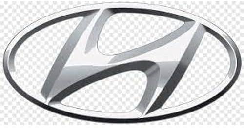 3D Metal and Aluminum Car Decoration Hyundai Logo Sign Small