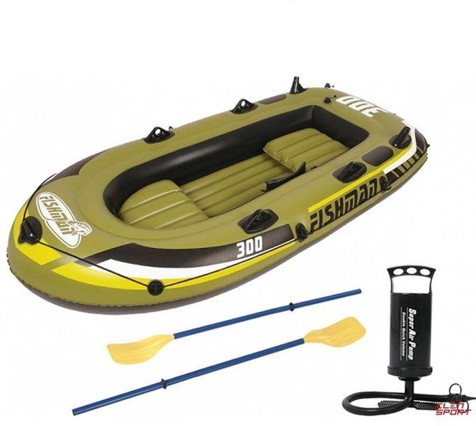 Ji Long Sunclub "FISHMAN" 300 Boat Set outdoor inflatable water sports 252cm*125cm*40cm - No:07208-1