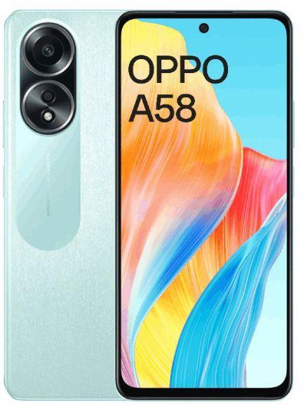 OPPO A58 - 6.56 Inches - 4G - 128GB/8GB - Green