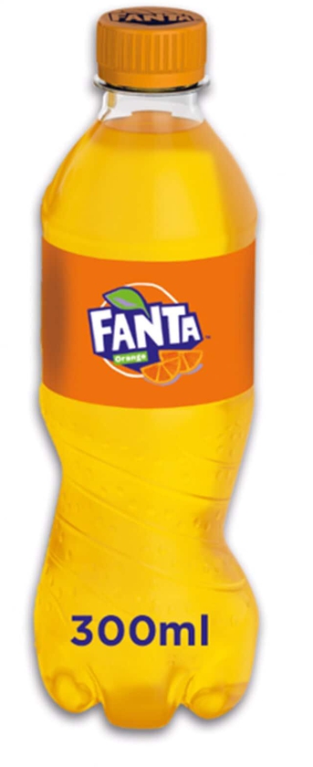 Fanta Orange Plastic Bottle - 300 ml