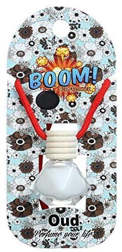 Boom Car Air Freshener, Oud - Clear