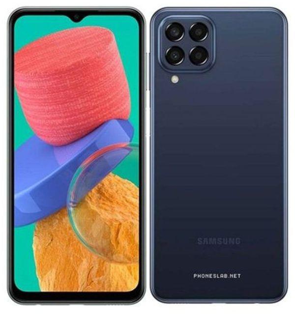 Samsung Galaxy M33 - 6.6-inch 128GB/8GB Dual Sim 5G Mobile Phone - Blue