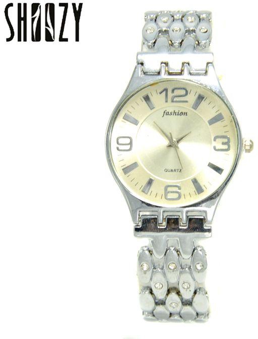 Stainless Steel Watch - For Women - Silver