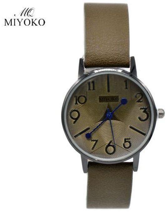 Miyoko Miyoko Leather Women Watch - Multicolor