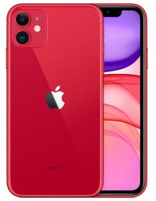 Apple IPHONE 11 - 6.1-Inch 128GB/4GB 4G Mobile PHone - Red ( E )