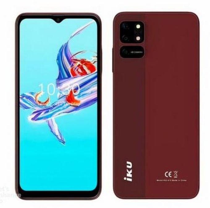 Iku A12 Dual SIM, 64GB Memory, 4GB RAM, Maroon