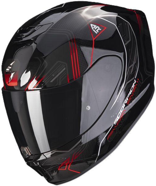 Scorpion EXO-391 Spada Full Face Helmet - Black/Neon Red