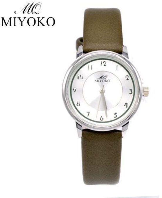 Miyoko Leather Watch -Multicolor