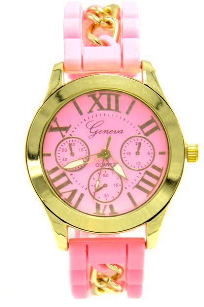 Geneva RCW-RE Rubber Watch - Rose