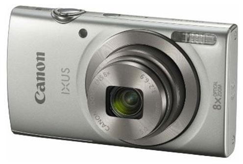 Canon IXUS 185 20MP Digital Camera with 8X Optical Zoom (Silver)