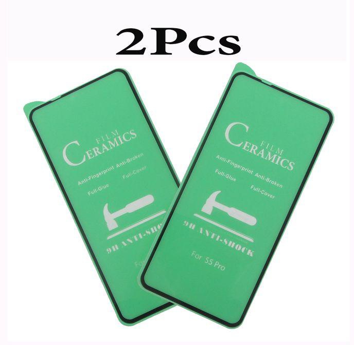 Flexible Unbreakable Matte Ceramics Screen Protector For Infinix S5 Pro X660 - Two Pieces