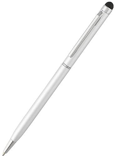 Zonic Z1001 Stylus pen touch screen 2 in 1 (Stylus + Ballpoint Pen + write) For Smartphones - Tablets - Mobile - Silver