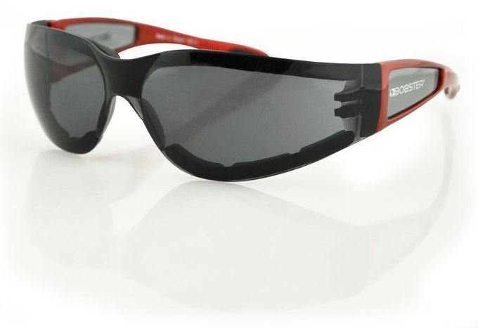 Bobster Shield 2 Gloss Red Frame Smoked Lens