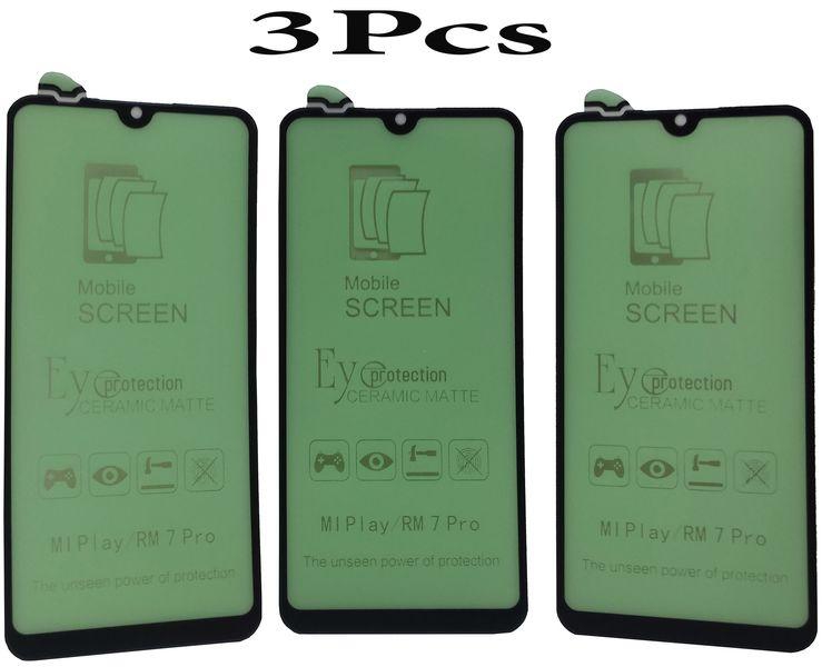 Flexible Unbreakable Matte Ceramics Screen Protector For Xiaomi Mi Play - Three Pieces