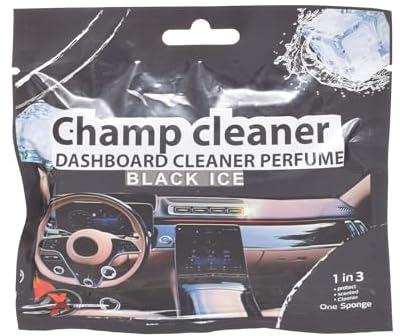 Crystal Black Ice Car Interior Cleaning Sponge, Black