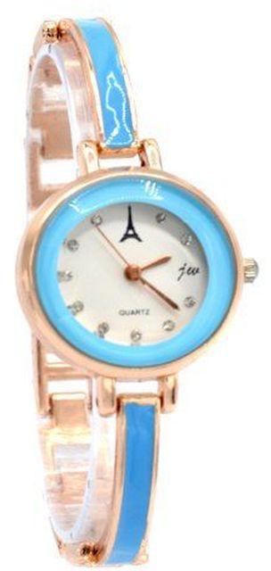 Quartz Stainless Steel Watch - Multicolor