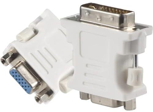 G-Power Generic DVI To VGA Female Adapter - White - 24 + 5 PIN