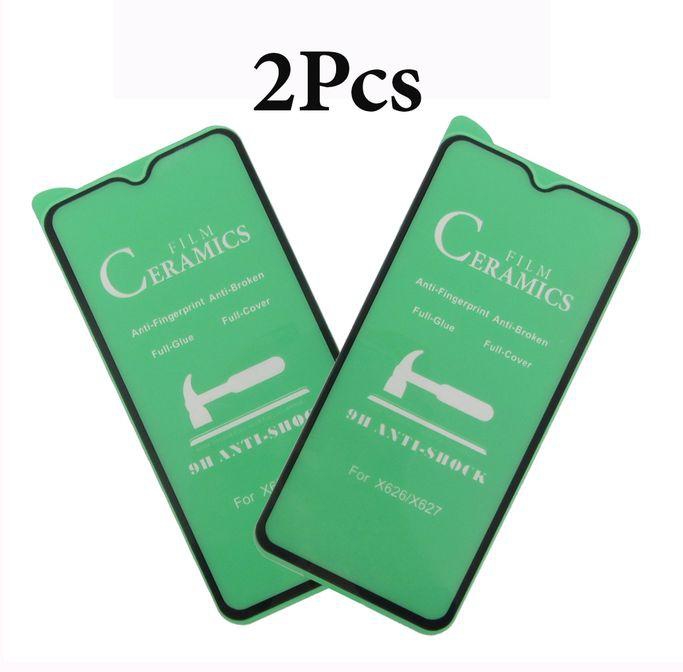 Flexible Unbreakable Matte Ceramics Screen Protector For Infinix S4 X626 - Two Pieces