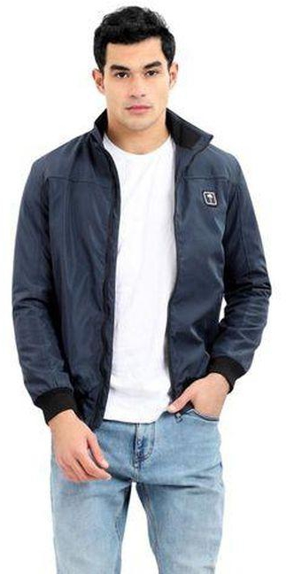 White Rabbit Plain Jacket With Side Pockets - Navy Blue