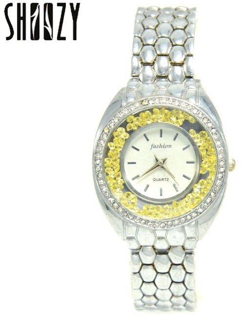 Stainless Steel Watch - For Women - Silver