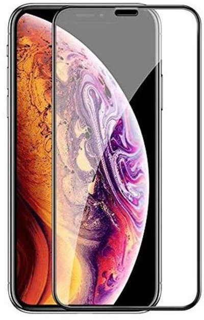 StraTG StraTG iPhone XS Max / 11 Pro Max Glass Screen Protector - Crystal Clear Protection for Your Smartphone Display - Black Frame