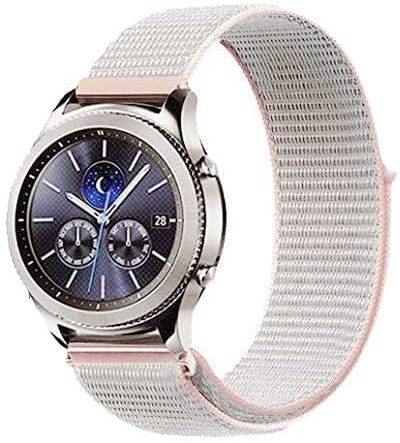 Canvas Woven Nylon Sport Watchwrist Band and for Huawei GT2 / GT - Café