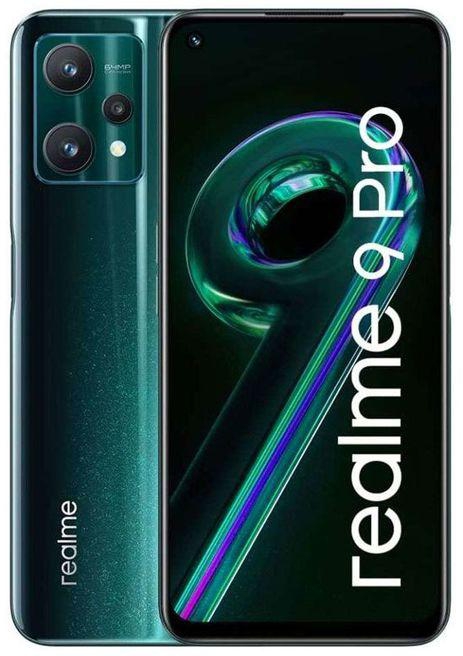 realme 9 Pro - 6.6-inch 128GB/8GB Dual SIM 5G Mobile Phone - Aurora Green (D)