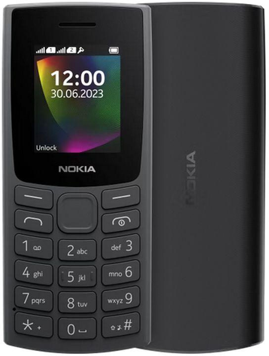 Nokia 106 -1.8-inch Dual SIM Mobile Phone - Charcoal