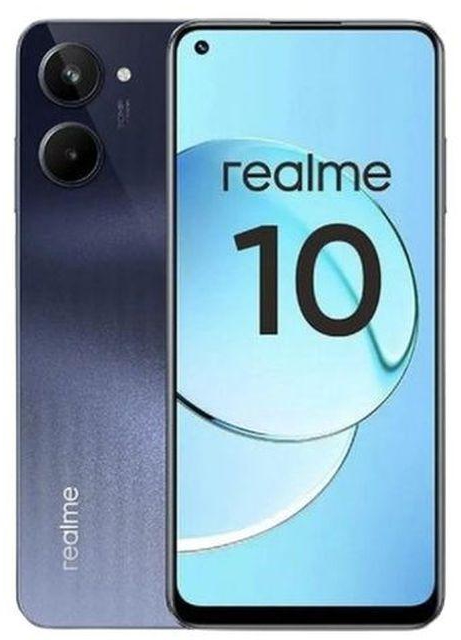 realme 10 – 6.4 Inch – 256GB/8GB RAM – Dual SIM 4G Mobile Phone – Rush Black