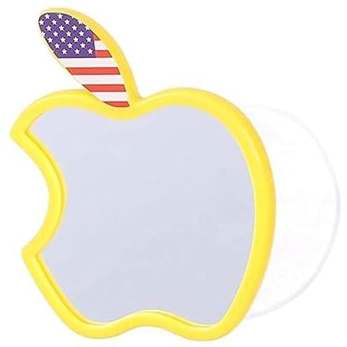 Generic Al Hayah Apple Shaped Blind Spot Mirror - Yellow