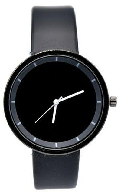 Leather Watch - Black