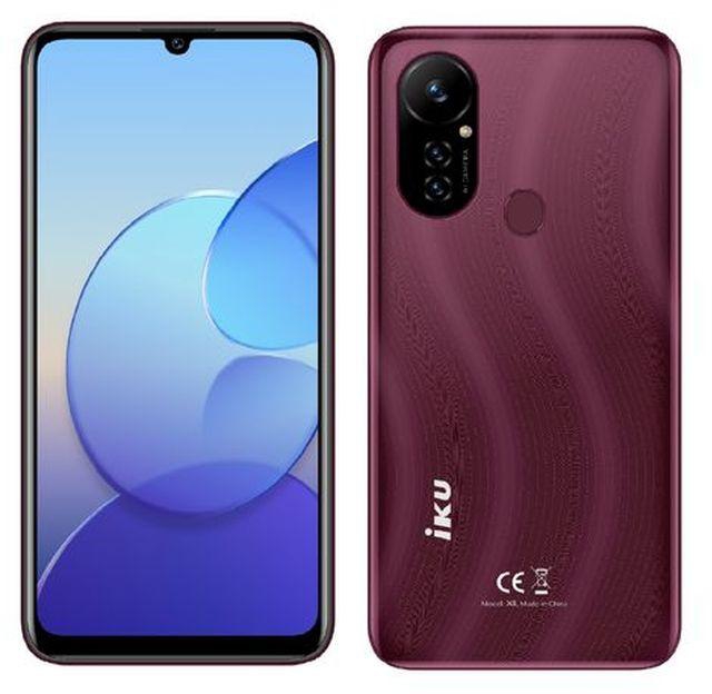 Iku X5 6.9 Inches,4G Smartphone, 3GB Ram 32GB, 5500mAh - Maroon Red