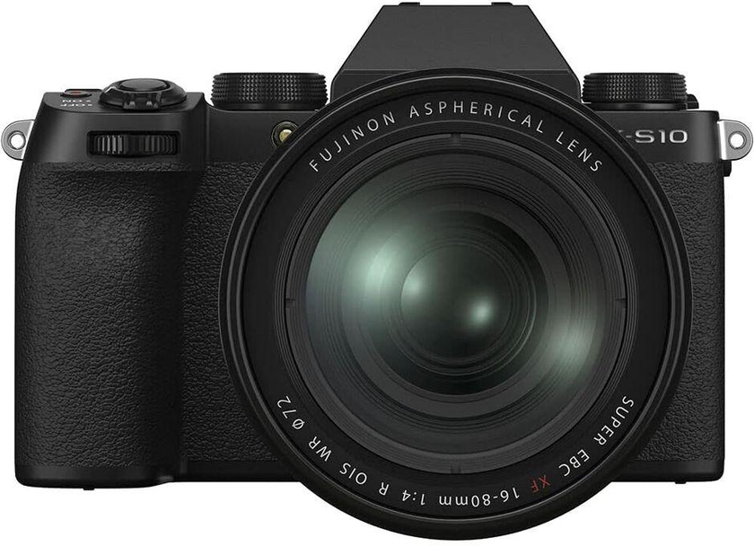 Fujifilm مجموعة فوجي فيلم X-S10 مع عدسة XF16-80 ملم